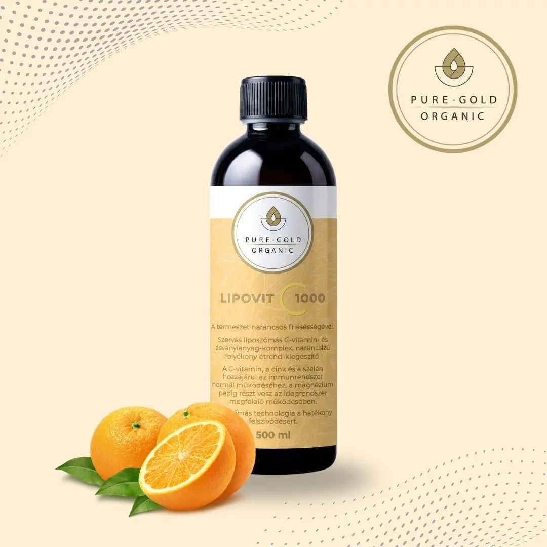 LipoVita C 1000 folyékony liposzómás C vitamin 500 ml