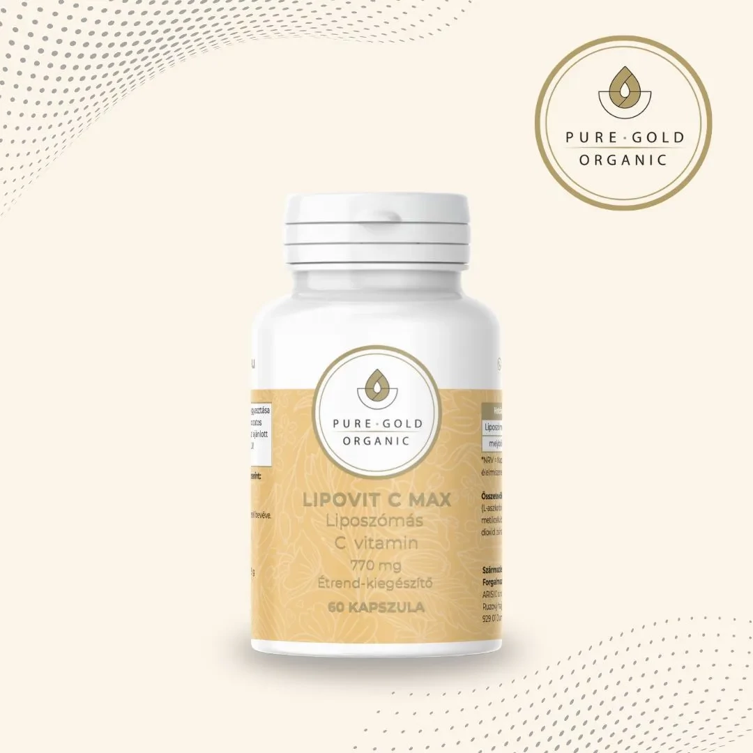 Pure Gold Lipovit C Max liposzómás C vitamin 60 kapszula