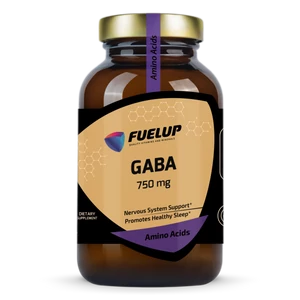 Fuel-Up GABA 750 mg – Természetes idegrendszer-támogató aminosav (100 kapszula)