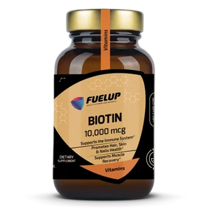 Fuel-Up Biotin 10000 µg – Extra erős haj-, bőr- és körömtámogató kapszula (60 db)