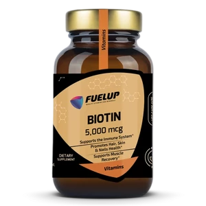 Fuel-Up Biotin 5000 µg – Haj-, bőr- és körömtámogató kapszula (60 db)