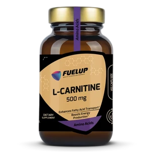 Fuel-Up L-Carnitine 500 mg – Természetes zsírégető és energiatámogató (60 db)