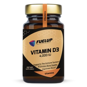 Fuel-Up Vitamin D3 4000 IU – Természetes D3-vitamin lágyzselatin kapszulában (120 db)