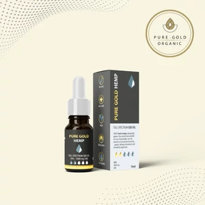 Pure Gold Kender virágzat kivonat 10% olaj 10ml