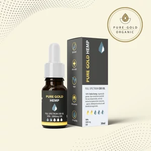 10% Pure Gold Hemp CBD olaj 30ml