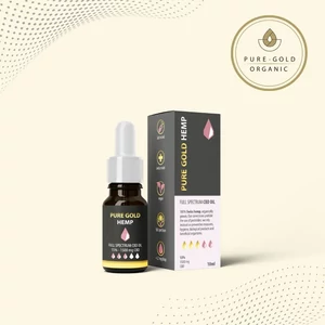 15% Pure Gold Hemp CBD olaj 10ml