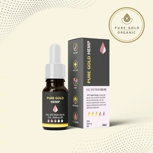 15% Pure Gold Hemp CBD olaj 30ml