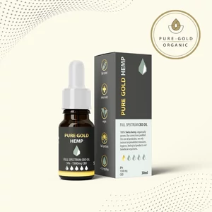 5% Pure Gold Hemp CBD olaj 30ml