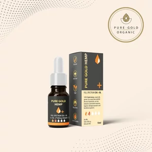 5+5% Pure Gold Hemp CBG+ olaj 10ml