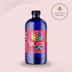 Pure Gold BLISS MAX 77ppm arany-, réz-, magnézium-, ezüstkolloid 480 ml