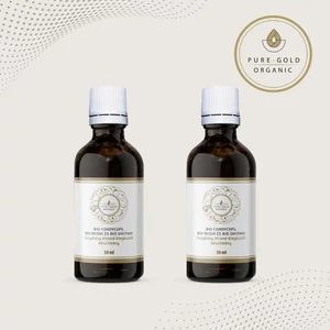 Cordyceps + Reishi + Shiitake – Bio Folyékony Kivonat 2x50ml