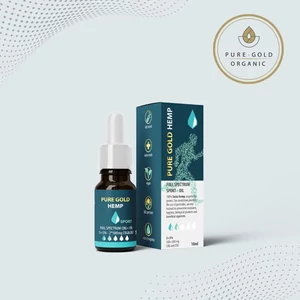 5+5% Pure Gold Hemp SPORT+ olaj 10ml