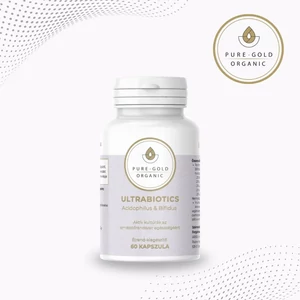 ULTRABIOTICS probiotikum – emésztési egyensúly támogatása, 60 kapszula