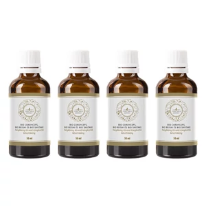 Pure Gold Organic Cordyceps Sinensis with BIO Reishi and Shiitake 4x50ml 