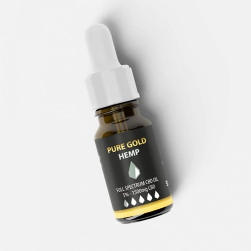 5% Pure Gold Hemp CBD olaj 30ml