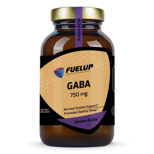 Fuel-Up GABA 750 mg – Természetes idegrendszer-támogató aminosav (100 kapszula)