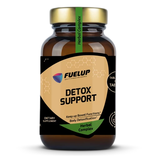 Fuel-Up Detox Support – Növényi méregtelenítő és emésztést támogató komplex (60 tabletta)