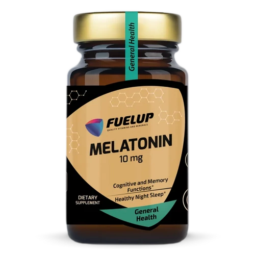 Fuel-Up Melatonin 10 mg – Természetes alvástámogató tabletta (60 db)