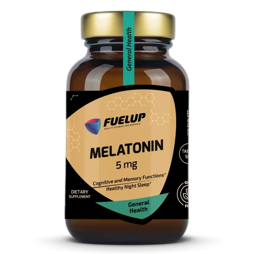 Fuel-Up Melatonin 5 mg – Természetes alvástámogató tabletta (180 db)