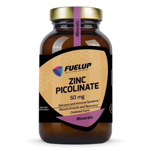 Fuel-Up Cink Pikolinát 50 mg – az immunrendszer támogatására (120 db)