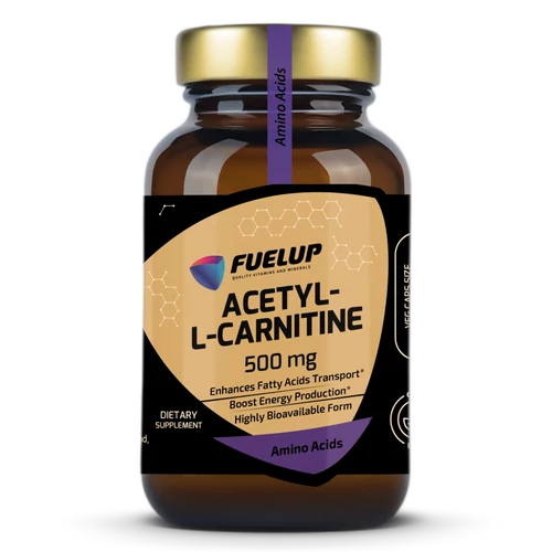 Fuel-Up Acetyl-L-Carnitine (ALC) 500 mg – 60 kapszula