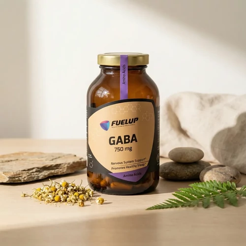 Fuel-Up GABA 750 mg – Természetes idegrendszer-támogató aminosav (100 kapszula)