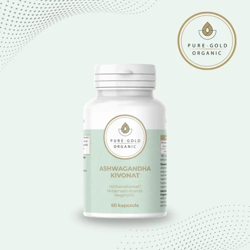 Ashwagandha Kivonat 1000 mg – 60 vegán kapszula