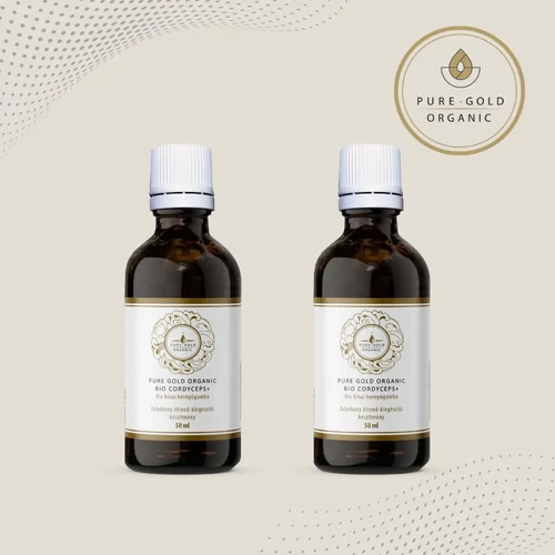 Pure Gold Organic Bio Kínai hernyógomba 