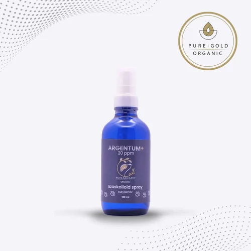 ARGENTUM+® 20ppm ezüstkolloid spray kutyáknak és cicáknak