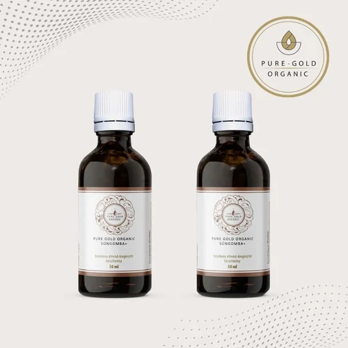 Pure Gold Organic Süngomba folyékony kivonat 