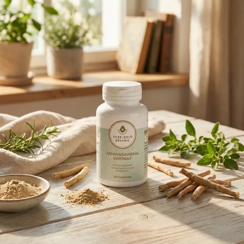 Ashwagandha Kivonat 1000 mg – 60 vegán kapszula