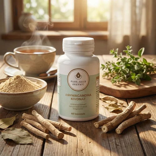 Ashwagandha Kivonat 1000 mg – 60 vegán kapszula