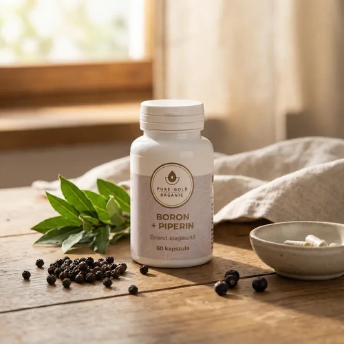Boron + Piperin (60 vegán kapszula)