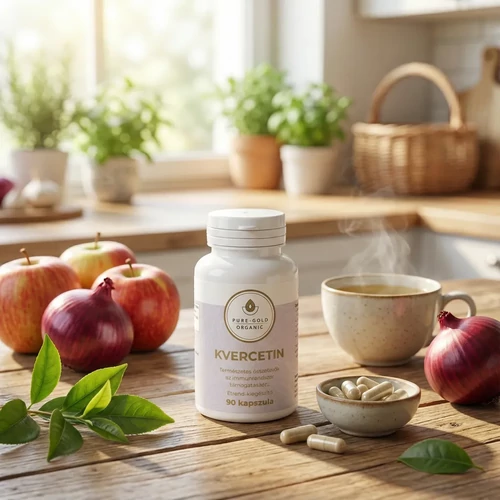 Kvercetin – természetes növényi flavonoid komplex (90 vegán kapszula)