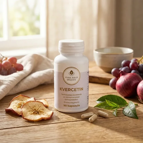 Kvercetin – természetes növényi flavonoid komplex (90 vegán kapszula)