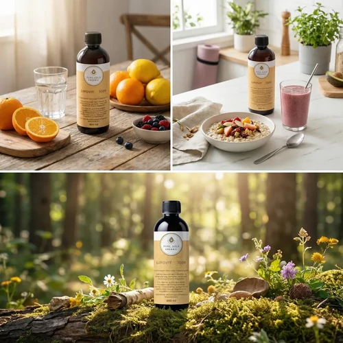 LipoVita C 1000 folyékony liposzómás C vitamin 500 ml