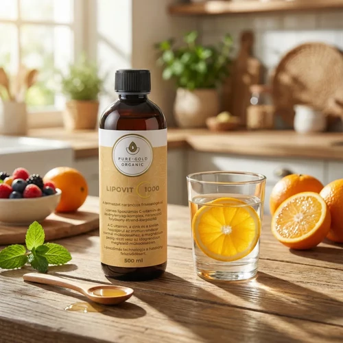 LipoVita C 1000 folyékony liposzómás C vitamin 500 ml