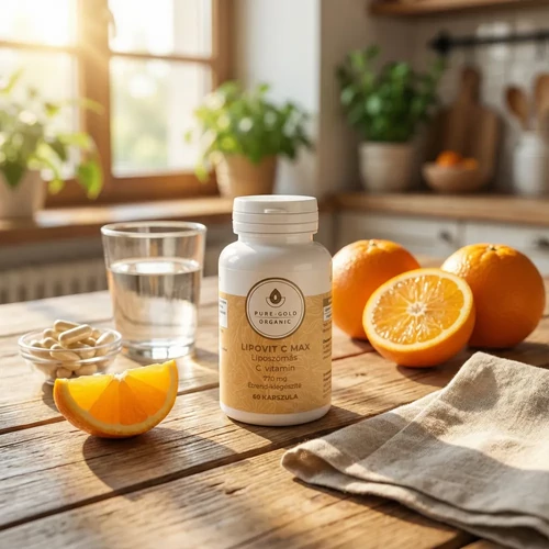 Pure Gold Lipovit C MAX liposzómás C vitamin 60 kapszula