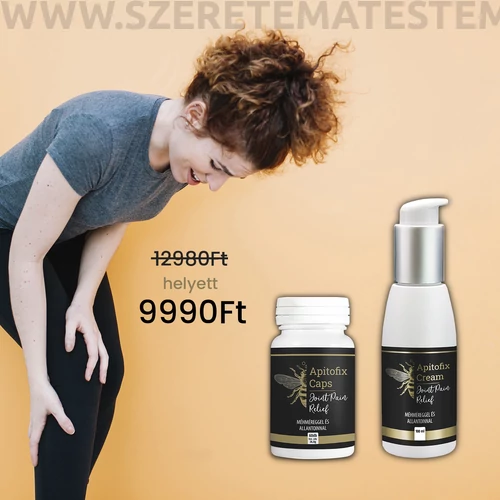 Apitofix Méhméreg krém & Apitofix Forte ízületvédő kapszula