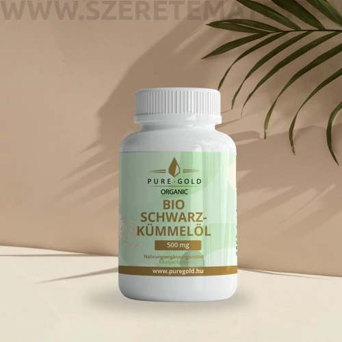 Bio Feketekömény olaj 500 mg 120db