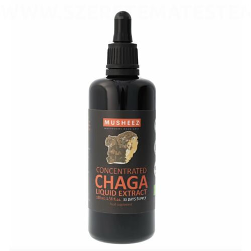 MUSHEEZ BIO Chaga Extra erős 15:1 folyékony kivonat  100 ml
