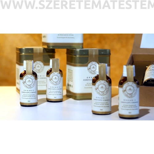 Cordyceps + Reishi + Shiitake – Bio Folyékony Kivonat 2x50ml
