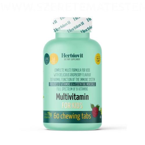 Herbiovit Multivitamin for Kids rágótabletta 60 db