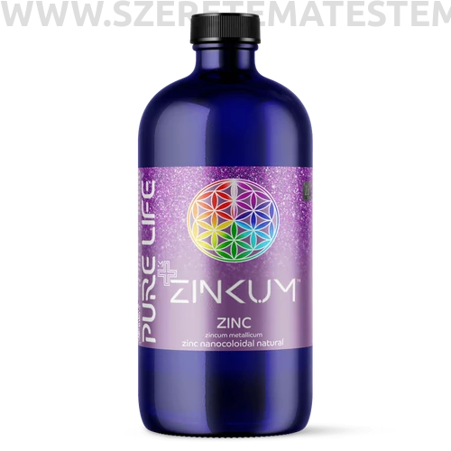 Pure Gold ZINKUM MAX 55ppm cink- és aranykolloid 480ml