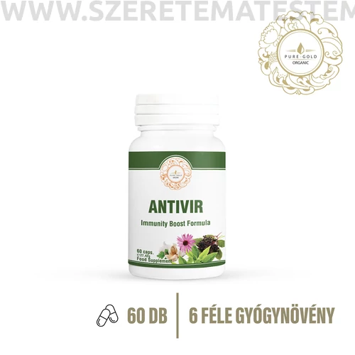 AntiVir immunerősítő étrend-kiegészítő kapszula 60db